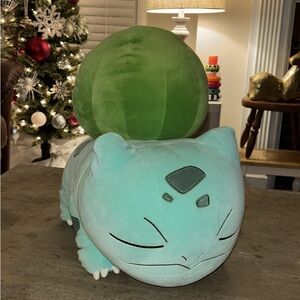 18-inch Pokémon Bulbasaur Sleeping Plush